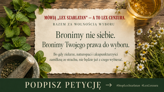 Chcę sam decydować o swoim zdrowiu: weto dla Lex Szarlatan