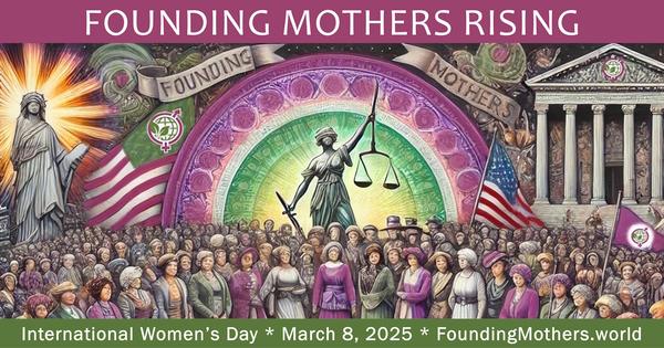 FOUNDING MOTHERS RISING www.FoundingMothers.world