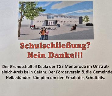 Schulschließung - NEIN, Danke!!!