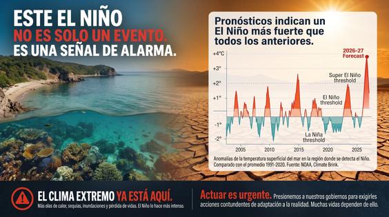 Alerta El Niño 2026 / 2027
