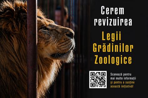 Solicităm revizuirea Legii Grădinilor Zoologice